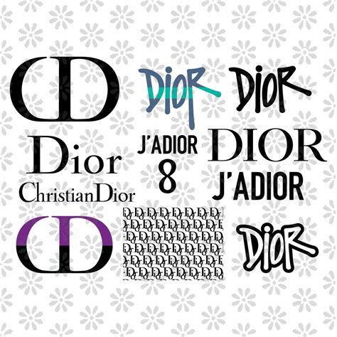 dior loo|free printable Dior logo.